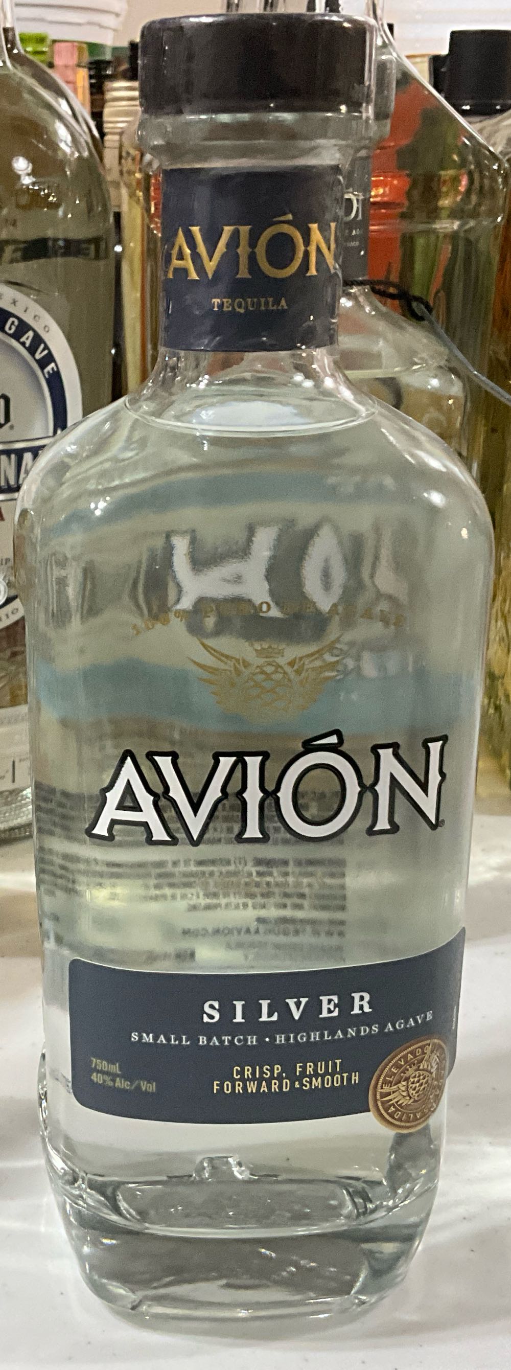Avion Silver Small Batch Tequila - Productos Finos De Agave, S.A. De C.V. (750 mL) alcohol collectible - Main Image 3