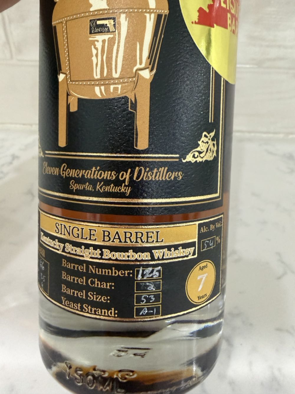 Newley Single Barrel Ky Straight Bourbon Whiskey - The Neeley Family Distillery (750 mL) alcohol collectible [Barcode 301651070740] - Main Image 3