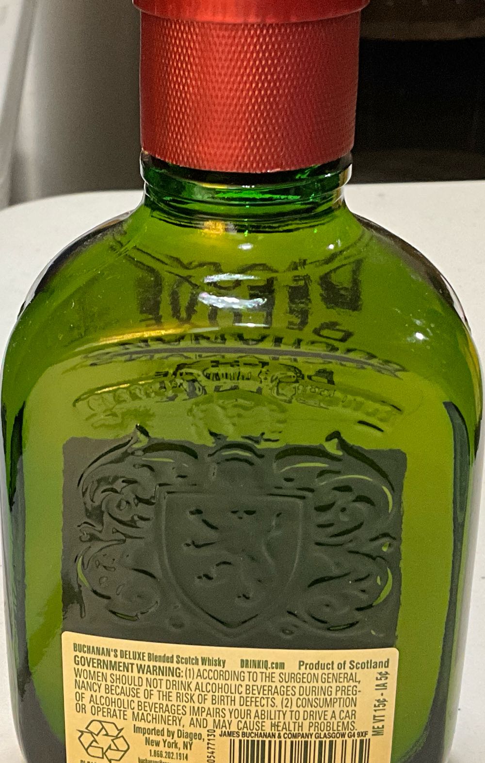 Buchanans Scotch Whiskey - Buchanan’s (375 mL) alcohol collectible [Barcode 088110955335] - Main Image 2