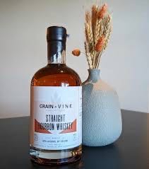 Grain + Vine Straight Bourbon Whiskey - Grain + Vine Craft Distillery (750 mL) alcohol collectible - Main Image 2
