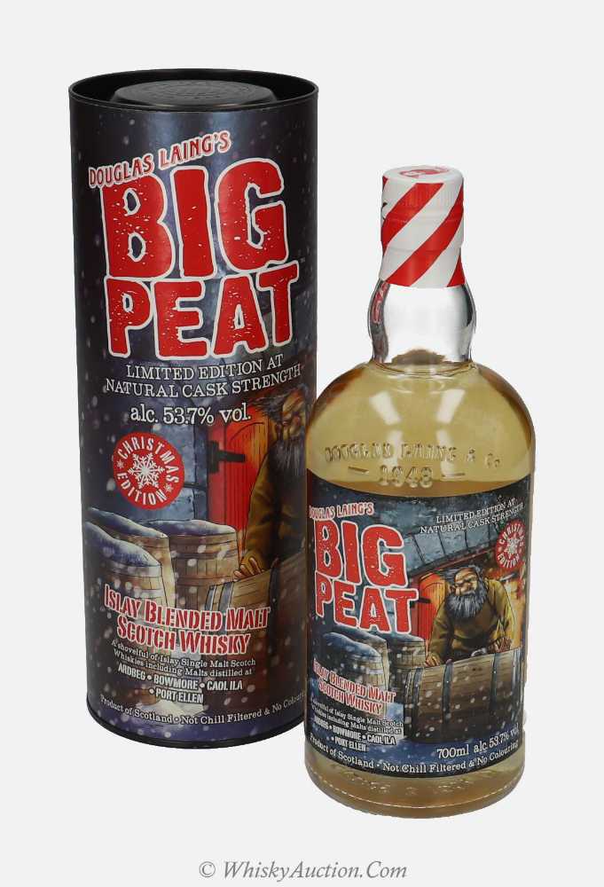 Big Peat 2019 Christmas Edition  - Douglas Laing & Co. Ltd., Glasgow, Scotland (700 mL) alcohol collectible [Barcode 5014218811049] - Main Image 2