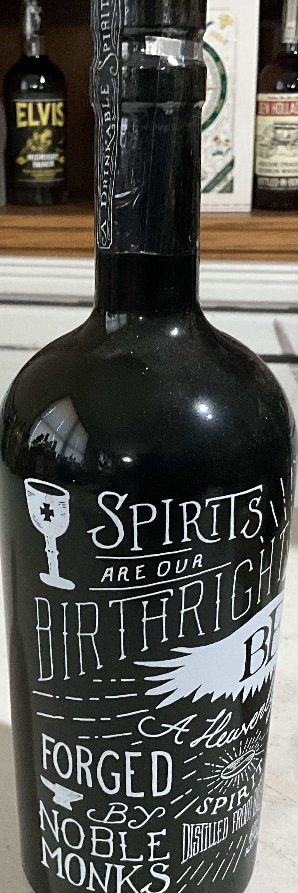 Bedlam Vodka - NC USA - Graybeard Distillery (750 mL) alcohol collectible [Barcode 754697743190] - Main Image 3