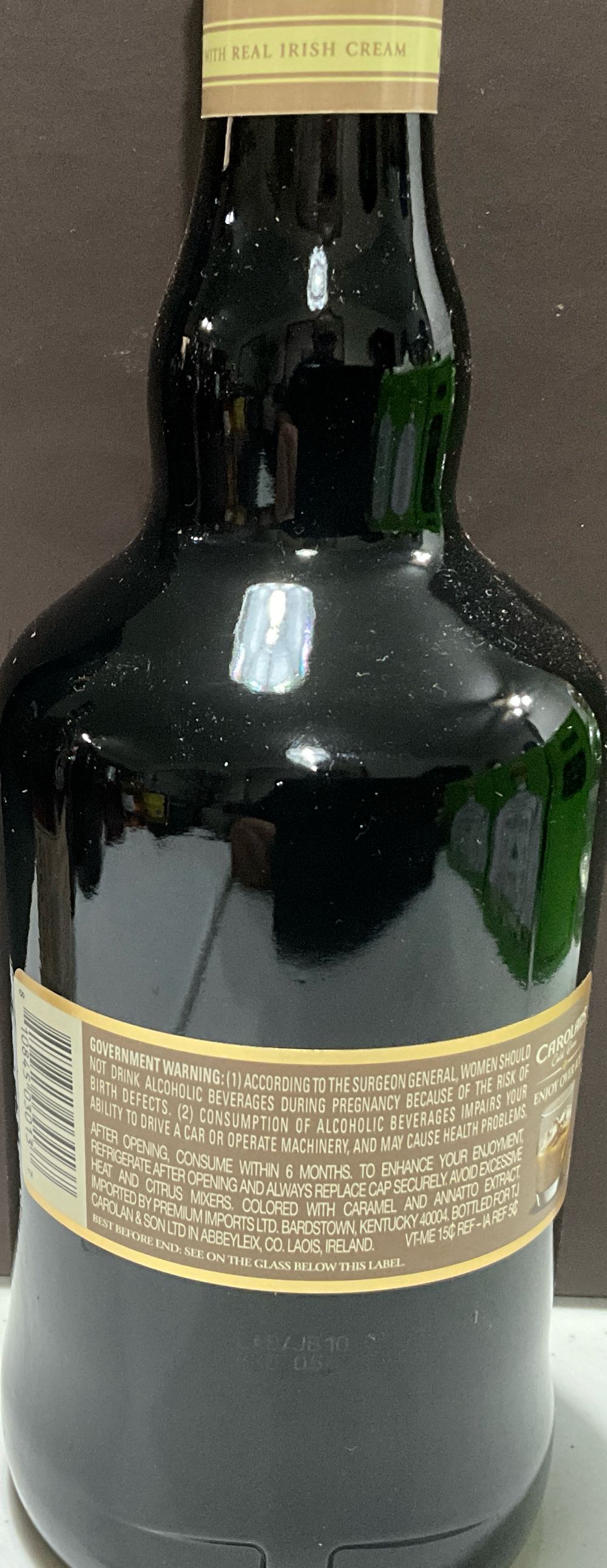 Carolans Cold Brew Irish Cream Liqueur - TJ Carolan & Son (750 mL) alcohol collectible [Barcode 810845030137] - Main Image 2