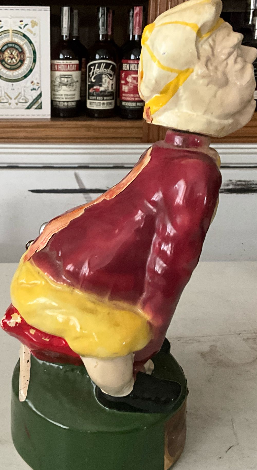 Mackay’s Blended Scotch Irish Man Sitting Decanter - Empty  alcohol collectible - Main Image 3