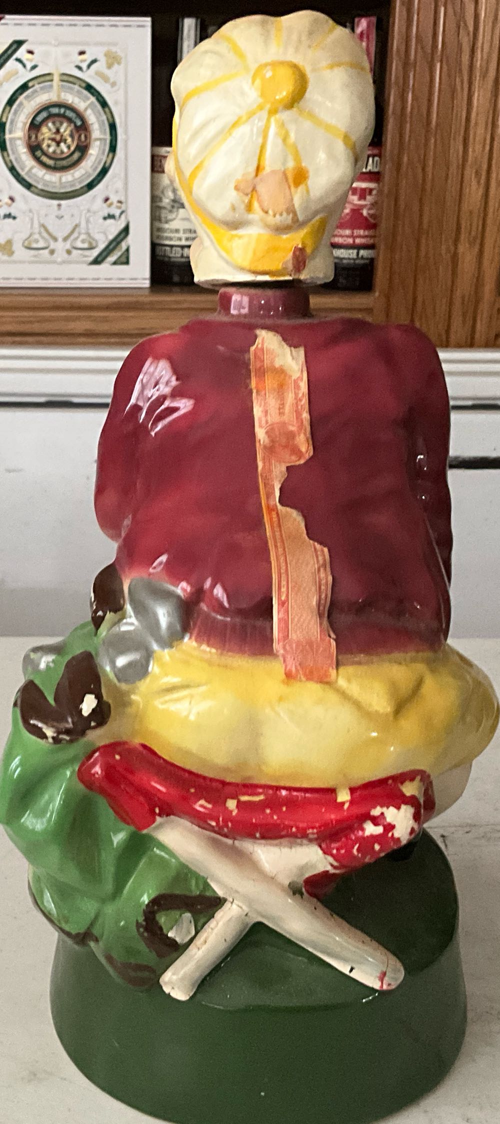 Mackay’s Blended Scotch Irish Man Sitting Decanter - Empty  alcohol collectible - Main Image 4