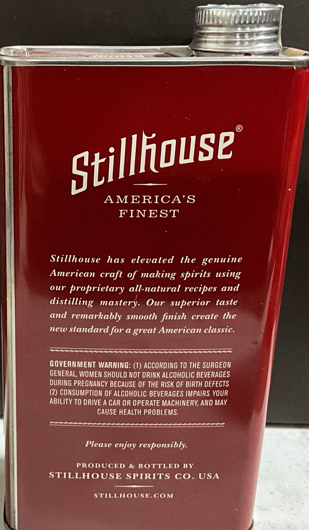 Stillhouse Coconut Whiskey - Corn Whiskey - Stillhouse Distillery (750 mL) alcohol collectible [Barcode 851447002108] - Main Image 2