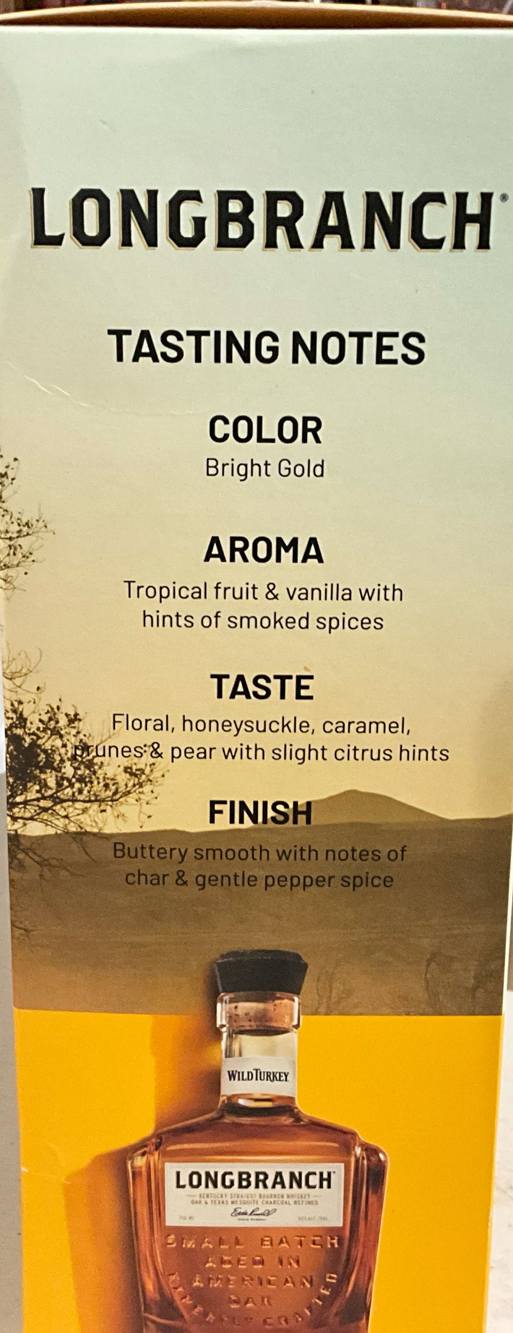 Wild Turkey Longbranch Bourbon Gift Set With Two Glasses - Wild Turkey Distilling Co. (750 mL) alcohol collectible [Barcode 721059003377] - Main Image 4