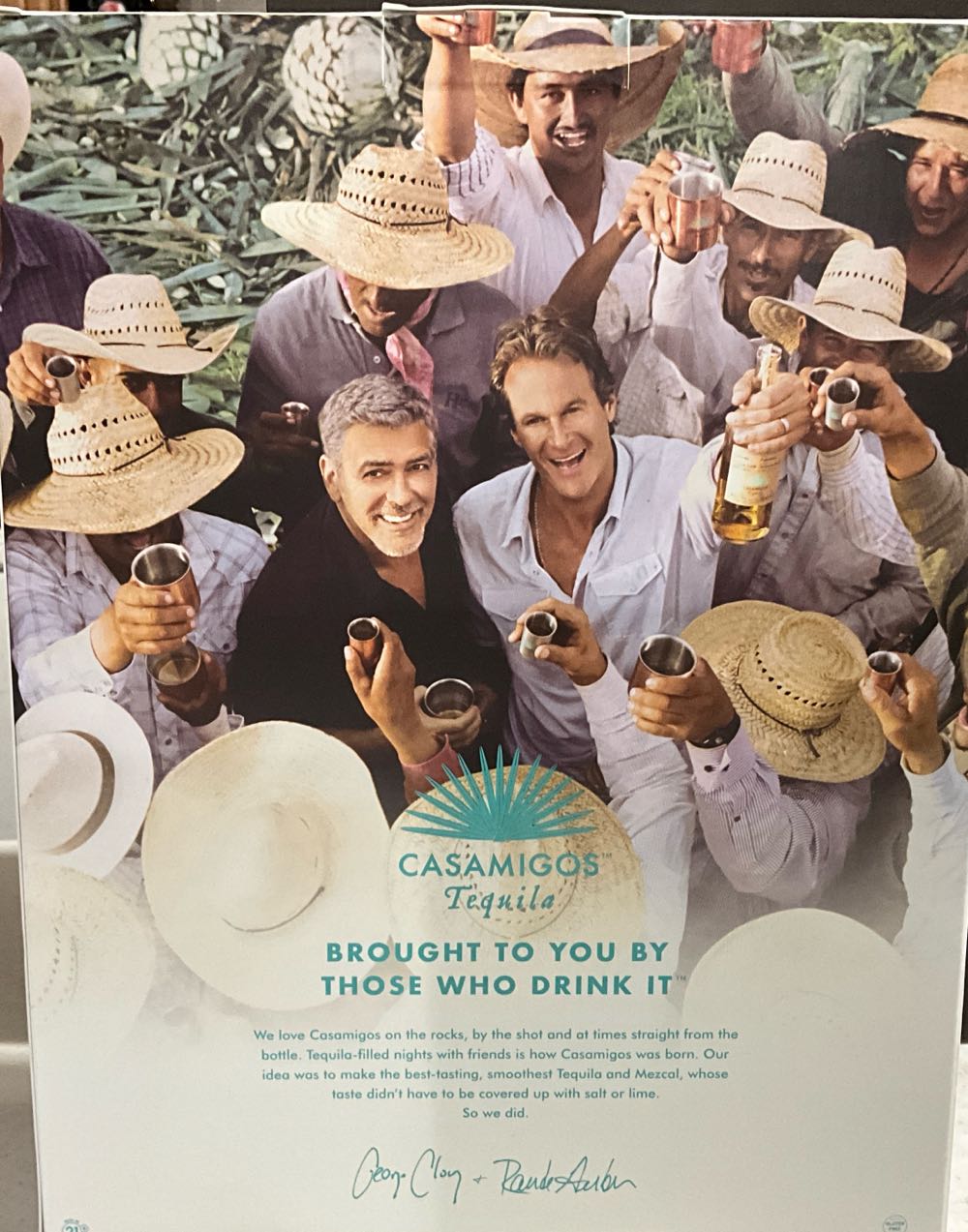 Casamigos Blanco Tequila Gift Set With 4 Coasters - Casamigos (750 mL) alcohol collectible [Barcode 088076186224] - Main Image 2