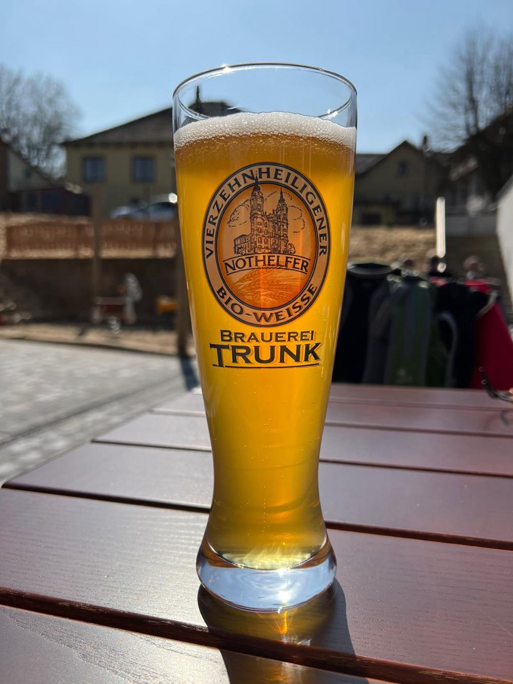 Nothelfer Weissbier - Brauerei Trunk, Vierzehnheiligen (500 mL) alcohol collectible - Main Image 2