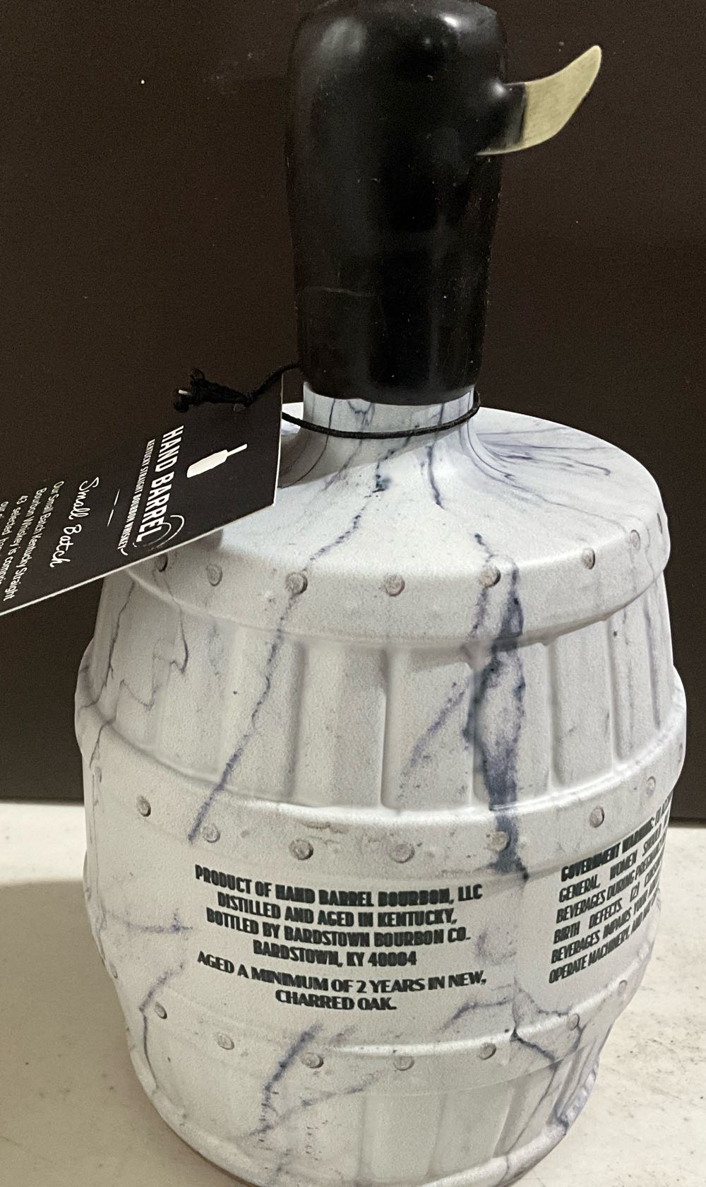 Hand Barrel Small Batch Bourbon Whiskey Kentucky Straight - Bardstown Bourbon Co & Copper& Kings (750 mL) alcohol collectible [Barcode 051497367336] - Main Image 2