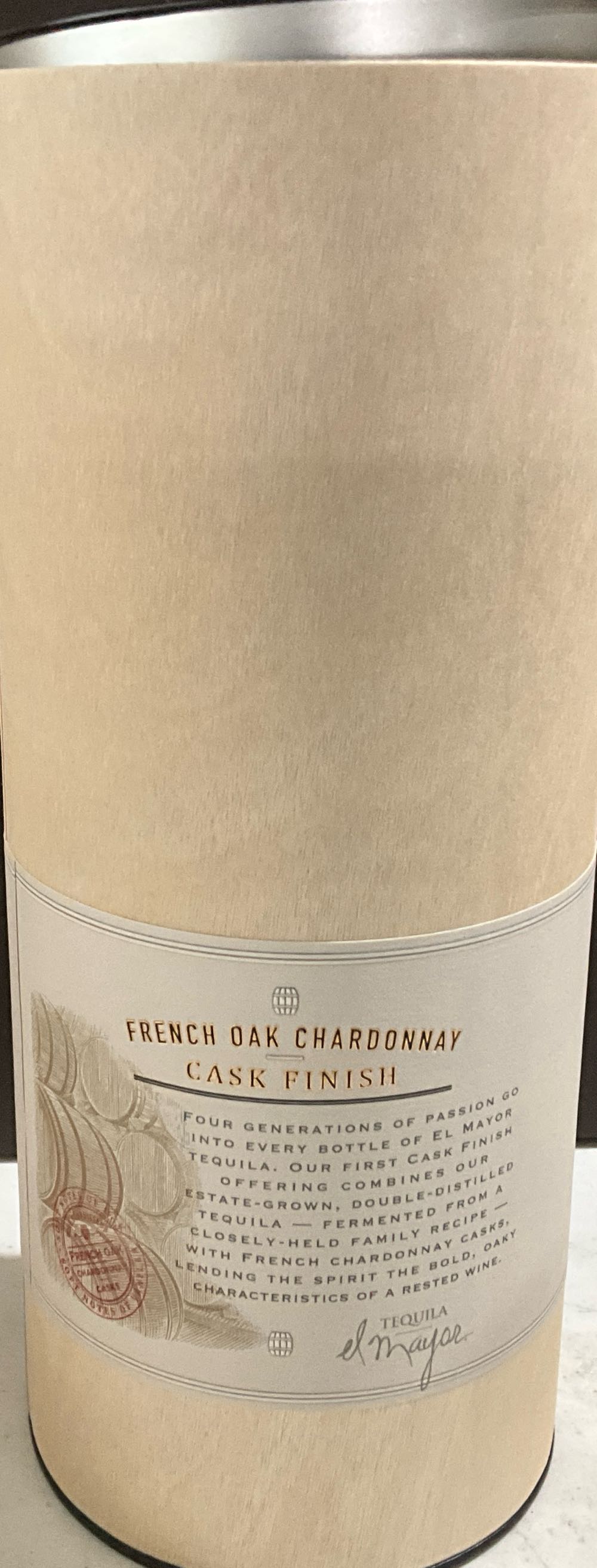 El Mayor Reposado Tequila Finished In Oak Cask In Special Box - Destiladora Gonzalez, S.A. de C.V. (750 mL) alcohol collectible [Barcode 088352133171] - Main Image 4