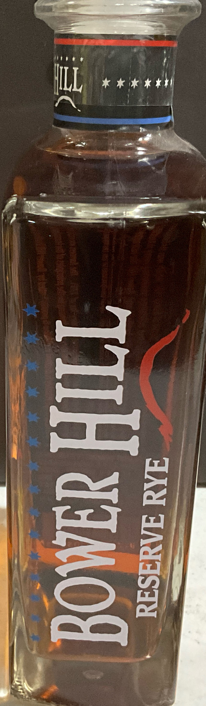 Bower Hill Reserve Rye Whiskey - Bower Hill Distillery (750 mL) alcohol collectible - Main Image 3