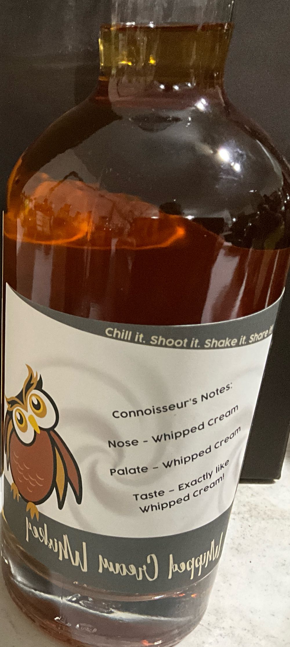 Whiplash Whipped Cream Whiskey - Blue Spirits Distilling (750 mL) alcohol collectible [Barcode 850051179008] - Main Image 2