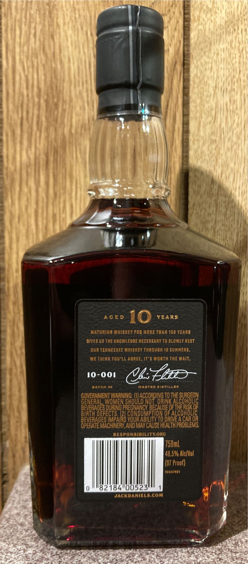 Jack Daniel’s 10 Years Old - Jack Daniel’s Distillery, Lynchburg, TN (700 mL) alcohol collectible - Main Image 3
