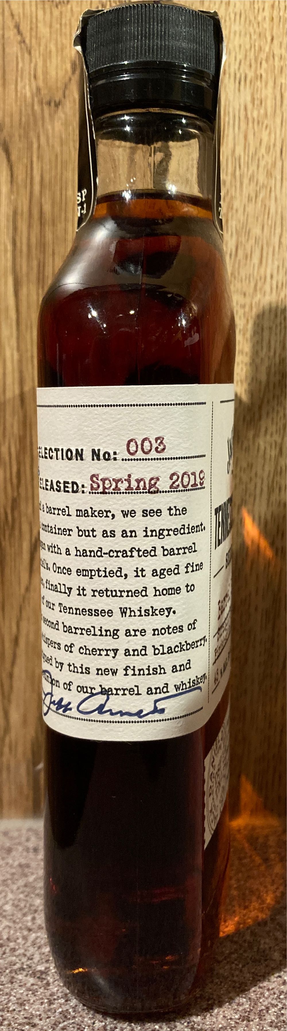 Jack Daniel’s Tennessee Tasters #003 - Jack Daniel’s Distillery, Lynchburg, TN (375 mL) alcohol collectible - Main Image 4