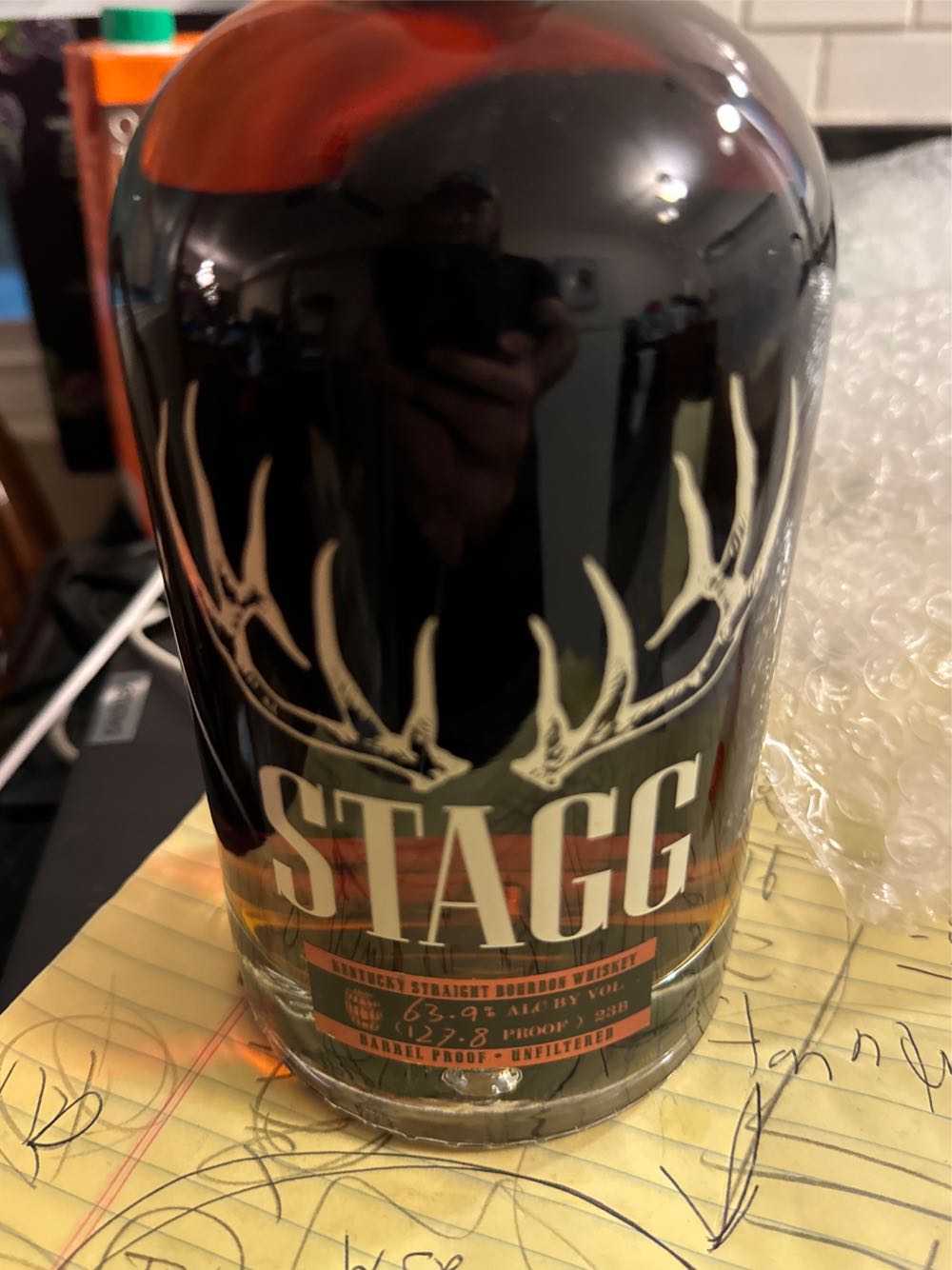 Stagg Kentucky Bourbon Batch 23B  alcohol collectible - Main Image 3