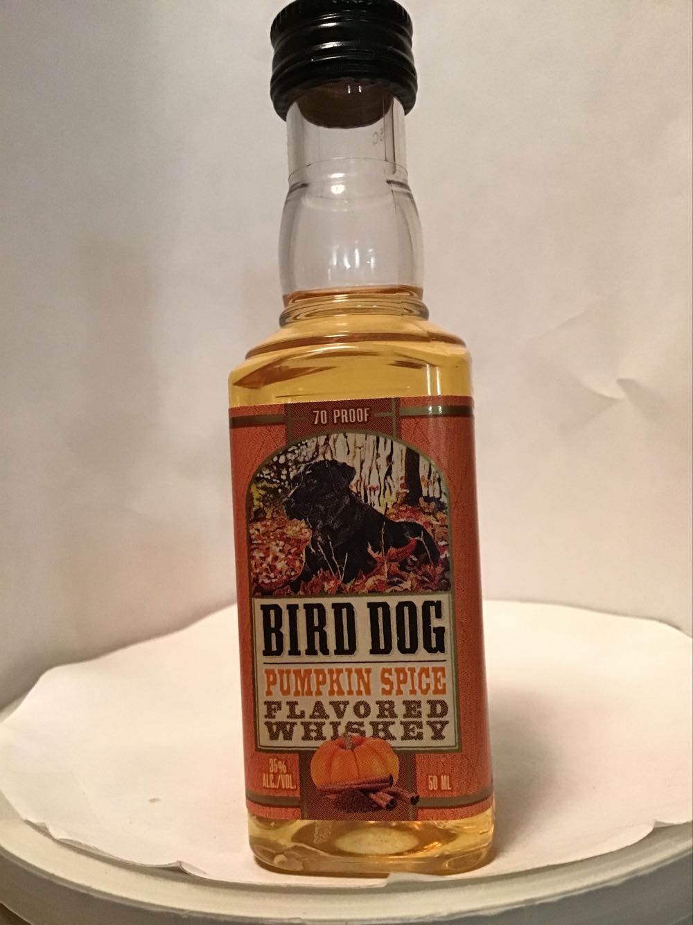 Bird Dog Pumpkin Spice & Gingerbread & Blackberry & Peach - Western Spirits (50 mL) alcohol collectible - Main Image 2