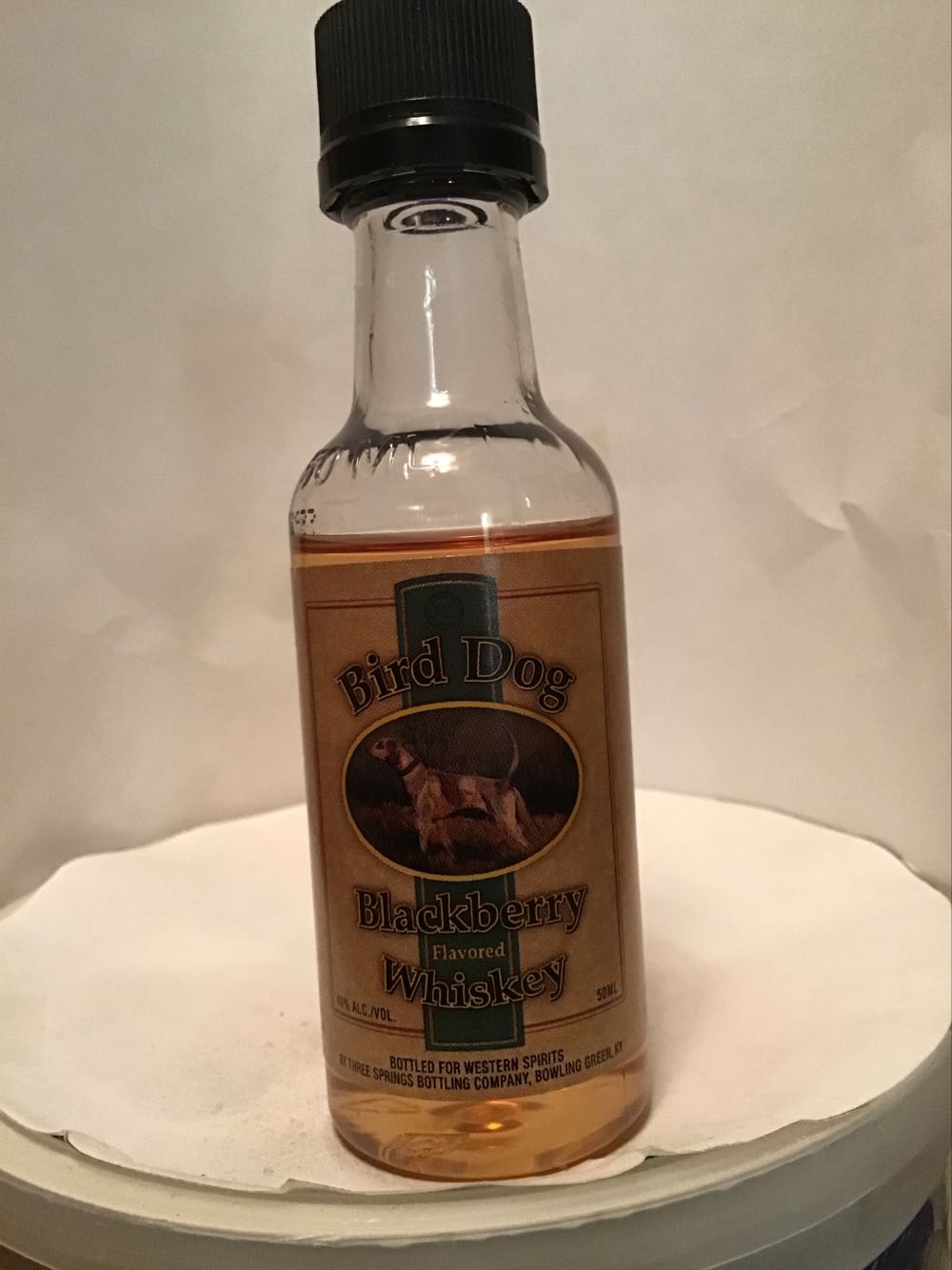 Bird Dog Pumpkin Spice & Gingerbread & Blackberry & Peach - Western Spirits (50 mL) alcohol collectible - Main Image 3