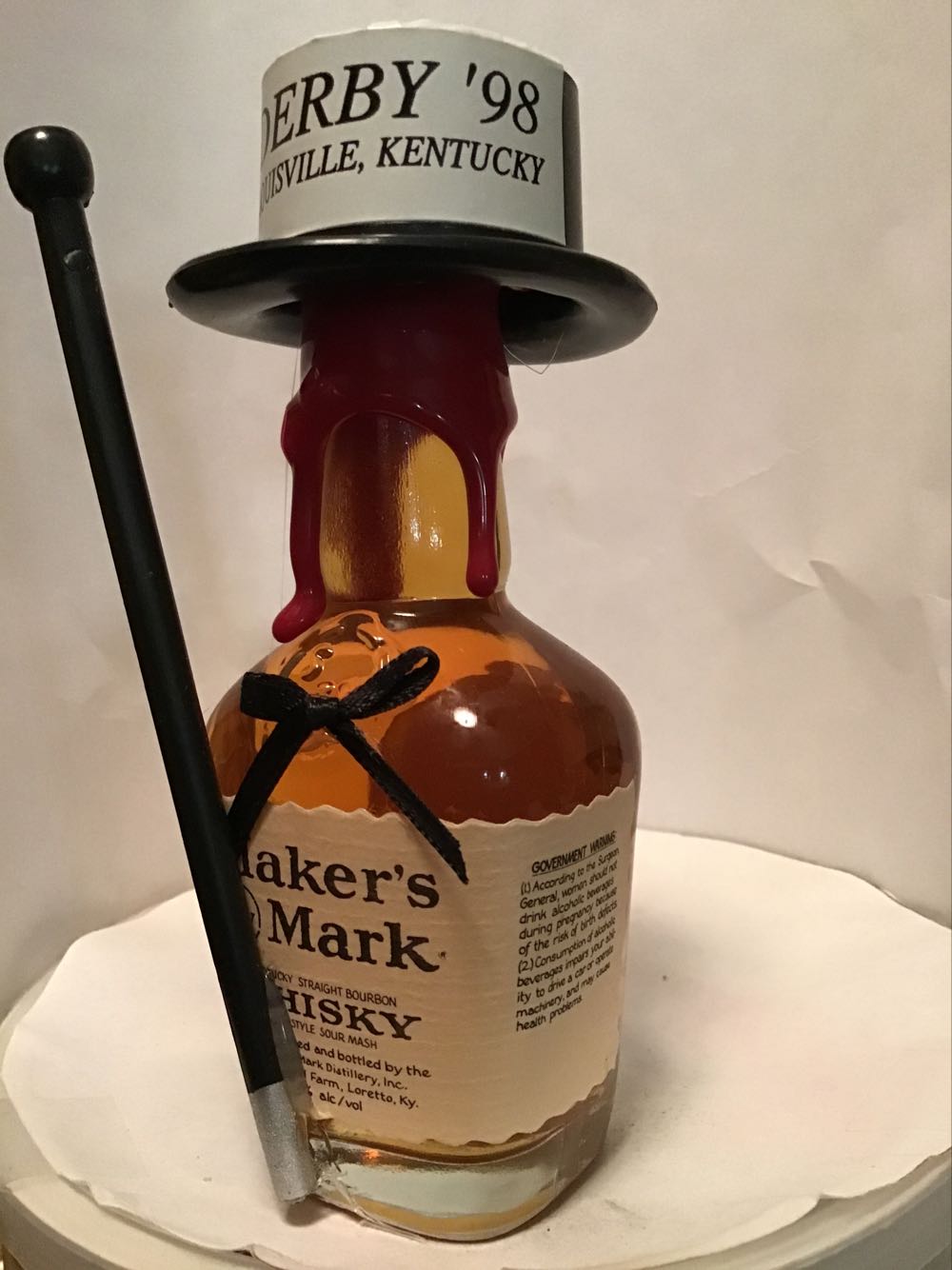 Maker’s Mark Derby 96, 97, 98, 99 - Maker’s Mark Distillery, Loretto, KY (50 mL) alcohol collectible - Main Image 3