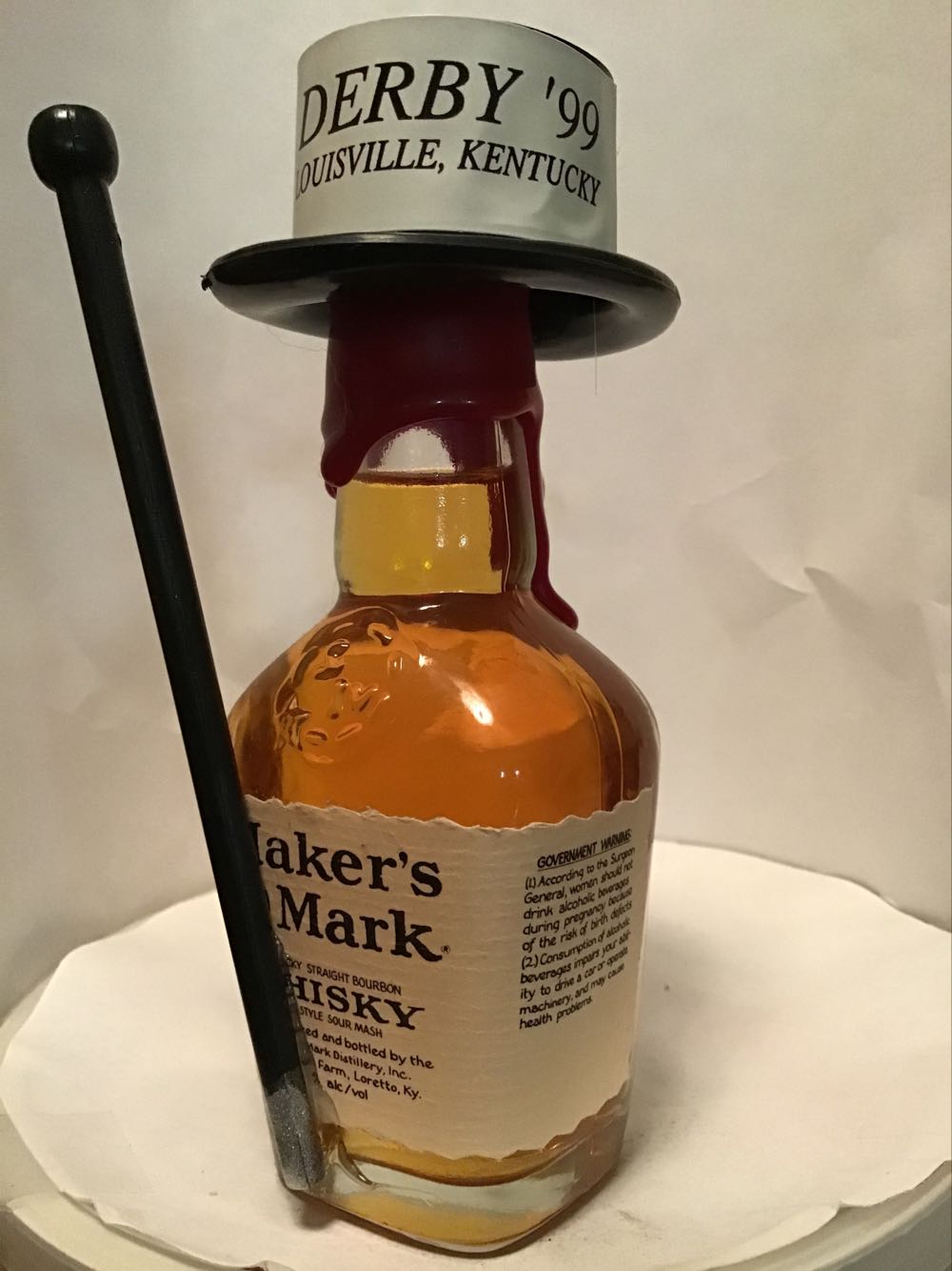 Maker’s Mark Derby 96, 97, 98, 99 - Maker’s Mark Distillery, Loretto, KY (50 mL) alcohol collectible - Main Image 4