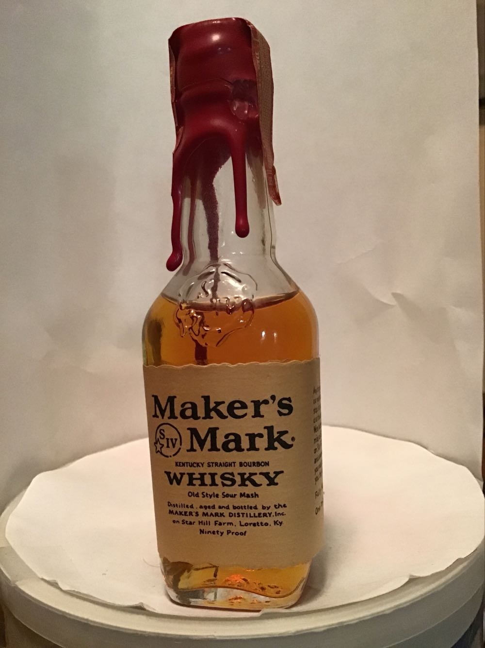 Maker’s Mark Derby 2000, 2001 - Maker’s Mark Distillery, Loretto, KY (50 mL) alcohol collectible - Main Image 3