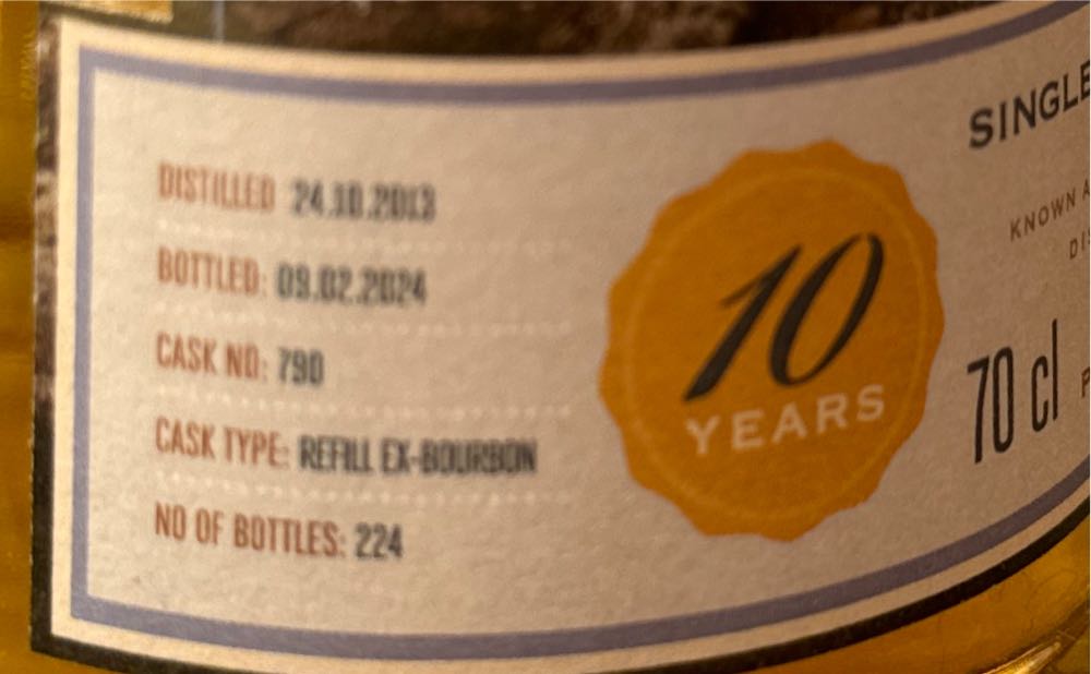 Staoisha 10 Years - The Caskhound (700 mL) alcohol collectible - Main Image 2