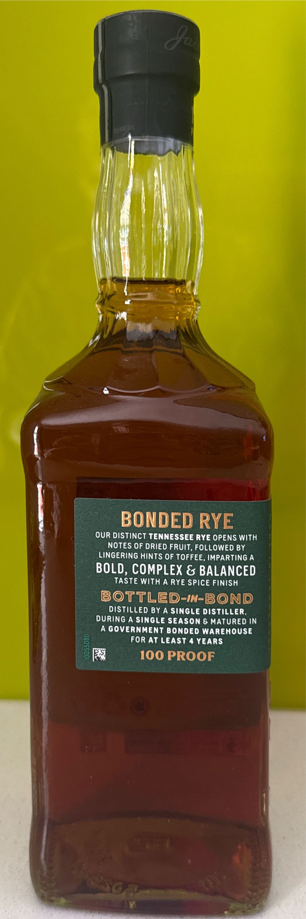 Jack Daniel’s Bonded - Rye 50% - Jack Daniel‘s Distillery (700 mL) alcohol collectible [Barcode 5099873028445] - Main Image 3