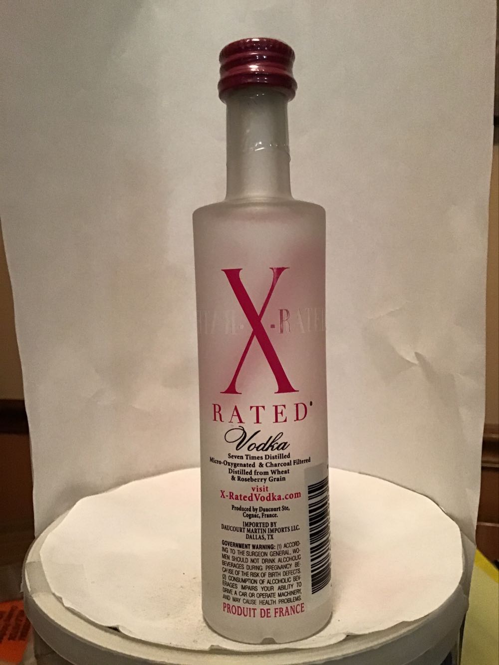 X Rated - Daucourt Martin Imports, LLC (50 mL) alcohol collectible - Main Image 2