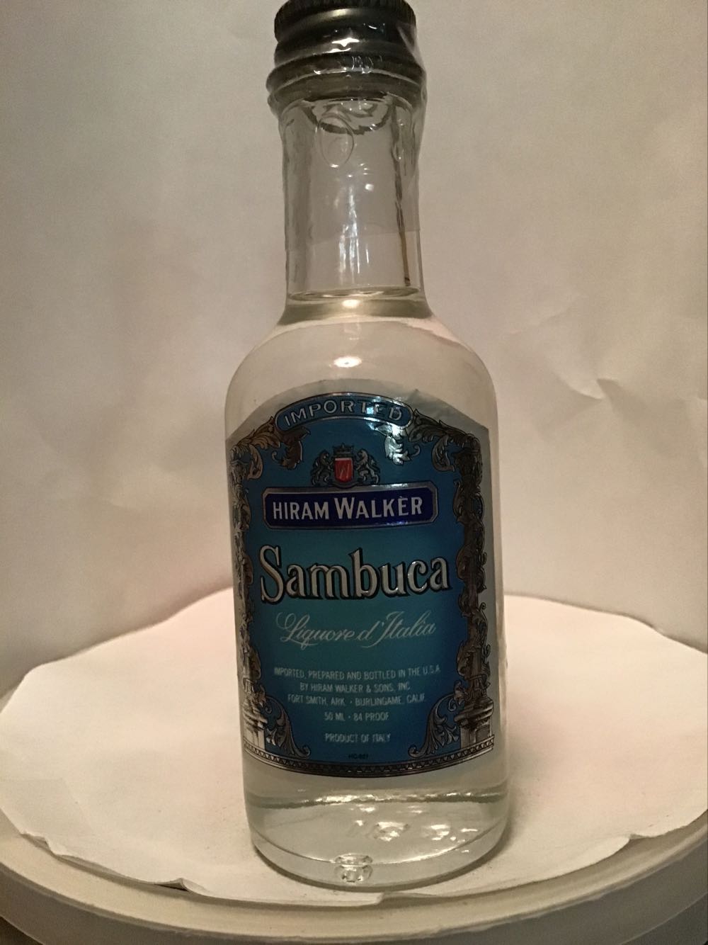 Hiram Walker Root Beer & Sambuca & Chocolate Cherry & CoCo Rhum - Hiram Walker & Sons (50 mL) alcohol collectible - Main Image 2