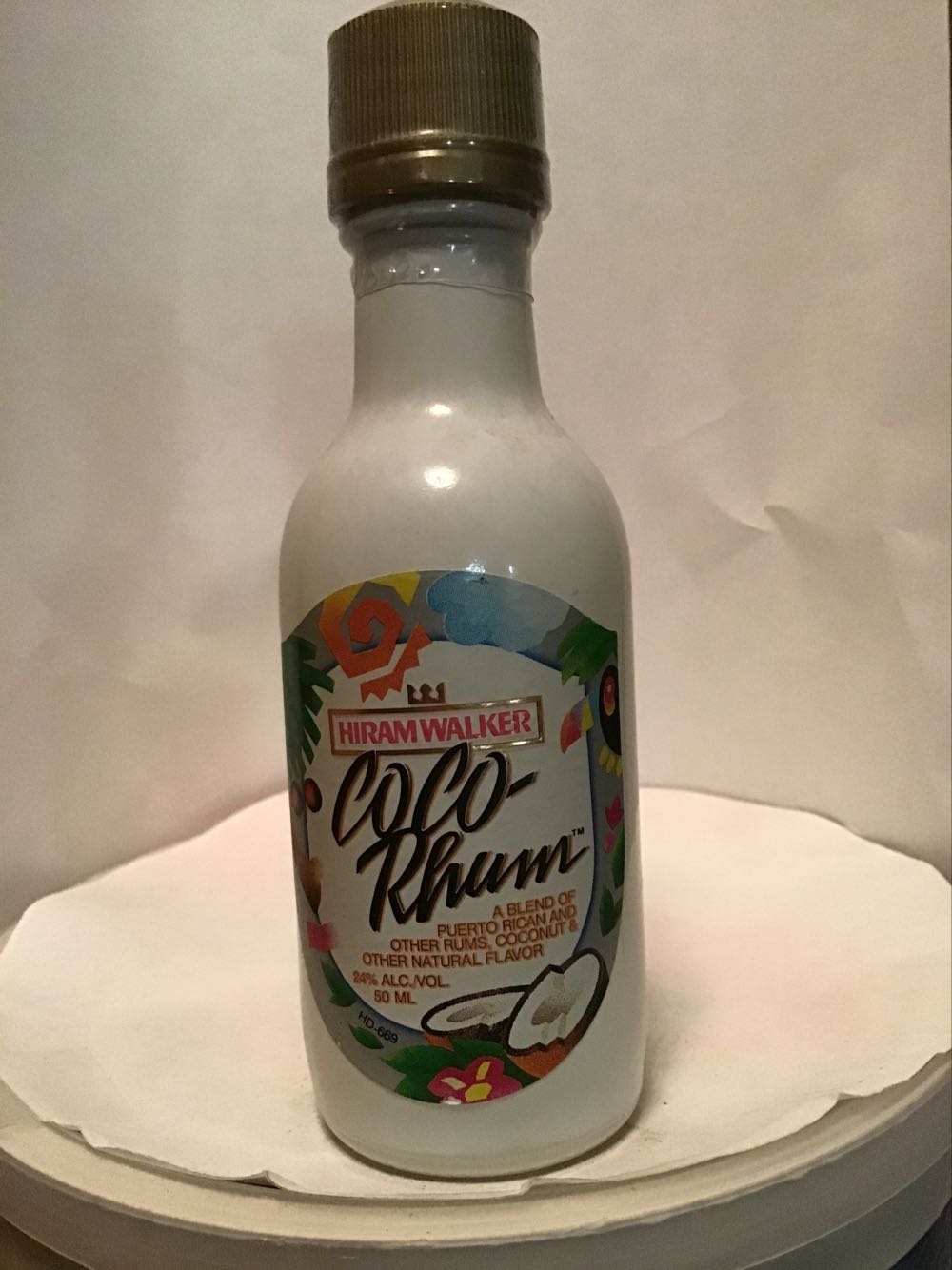 Hiram Walker Root Beer & Sambuca & Chocolate Cherry & CoCo Rhum - Hiram Walker & Sons (50 mL) alcohol collectible - Main Image 4