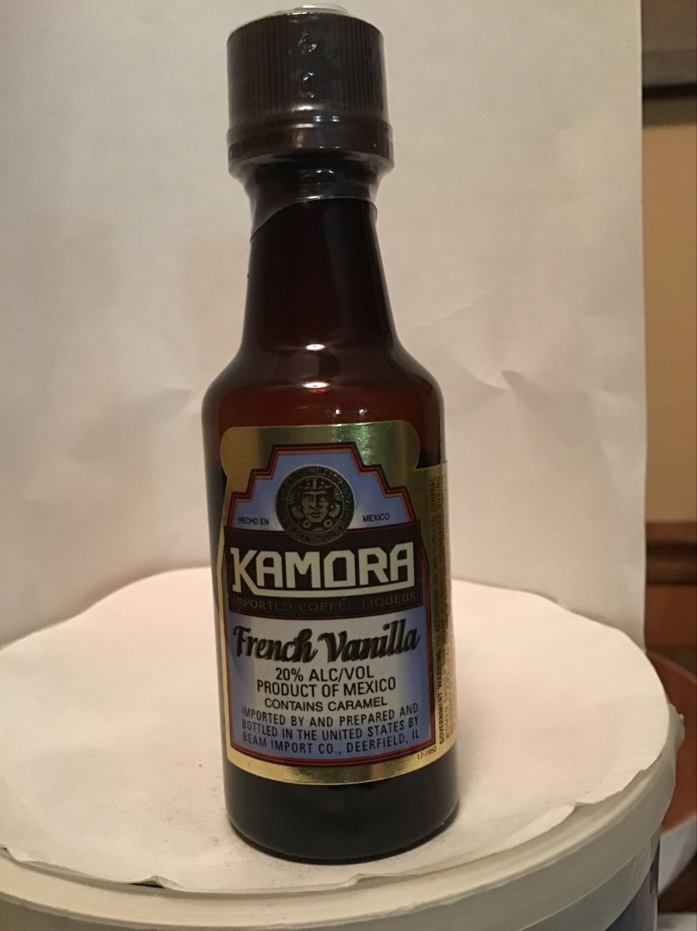 Kamora Hazelnut & French Vanilla - Beam Imports (50 mL) alcohol collectible - Main Image 2