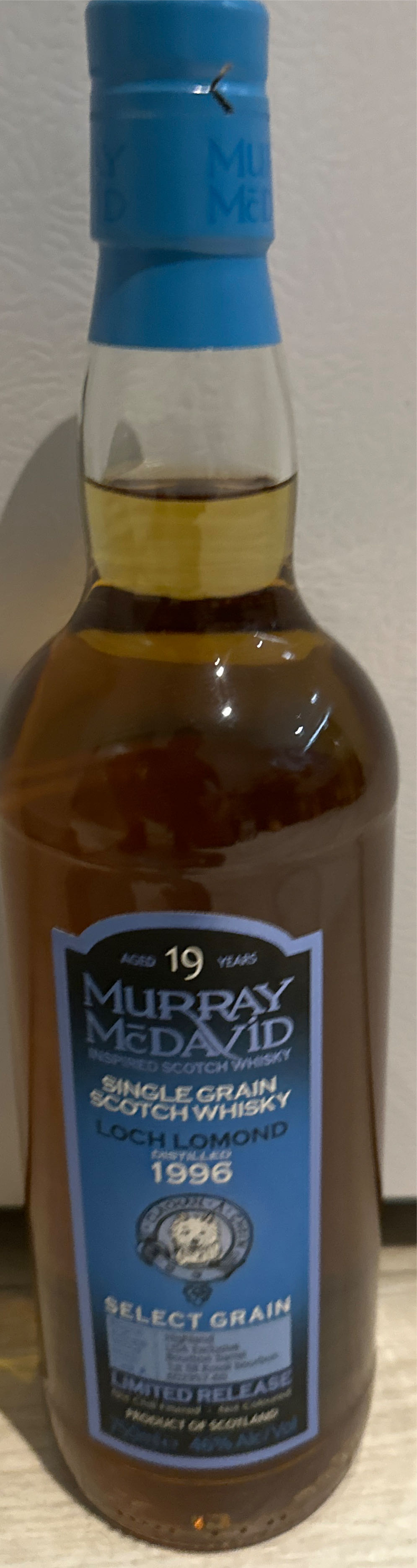 Grahamfield Murray Mcdavid Single Grain Scotch Graham Field  alcohol collectible [Barcode 812561030095] - Main Image 2