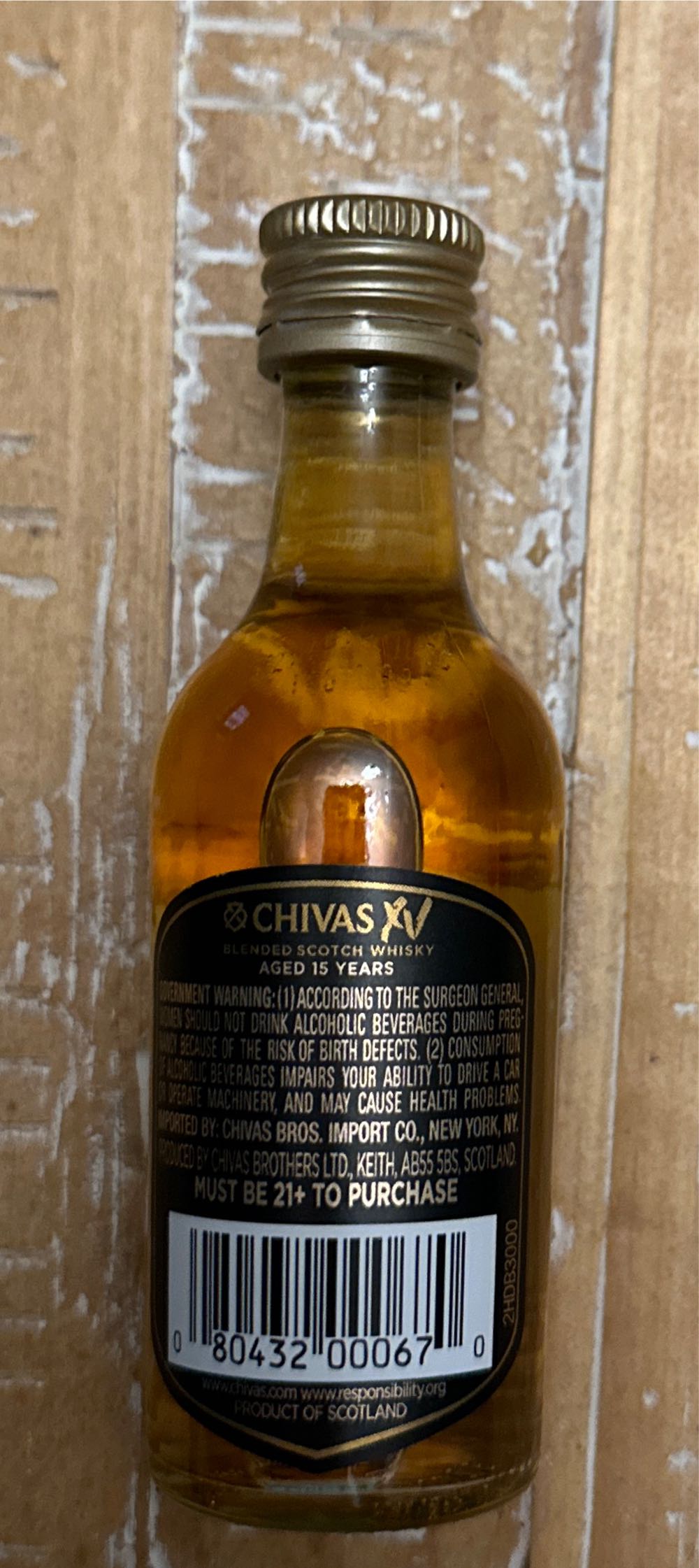 Chivas Company Snapshot  alcohol collectible [Barcode 080432000670] - Main Image 3