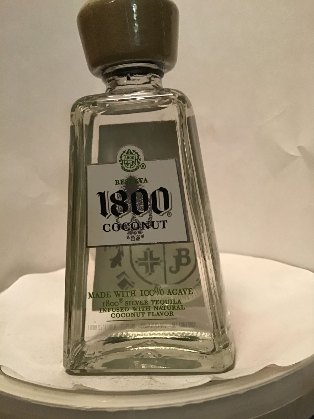 1800 Silver &;1800 Reposado & Coconut - Skyy Spirits, LLC (50 mL) alcohol collectible - Main Image 3
