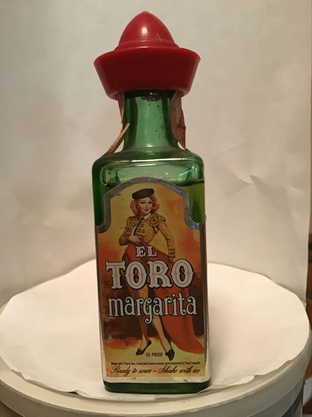 El Toro Tequila  & Margarita - American Distilling Co. (1.10 FL OZ) alcohol collectible - Main Image 3