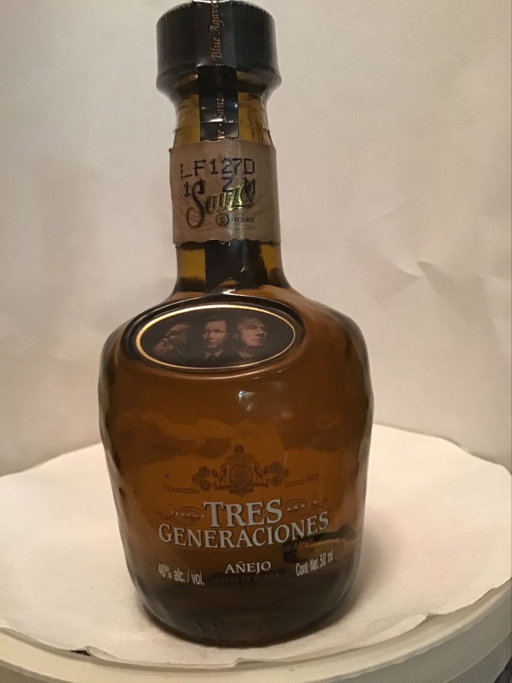 Tres Generaciones Reposado & Anejo - Allied Domecq Spirits (50 mL) alcohol collectible - Main Image 2