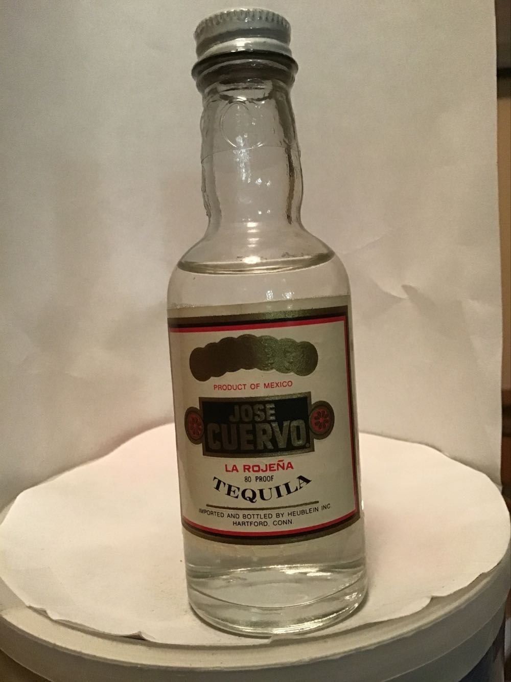 Jose Cuervo Tradicional & Mistico & La Rojena & Especial - Heublein (1.10 FL OZ) alcohol collectible - Main Image 3