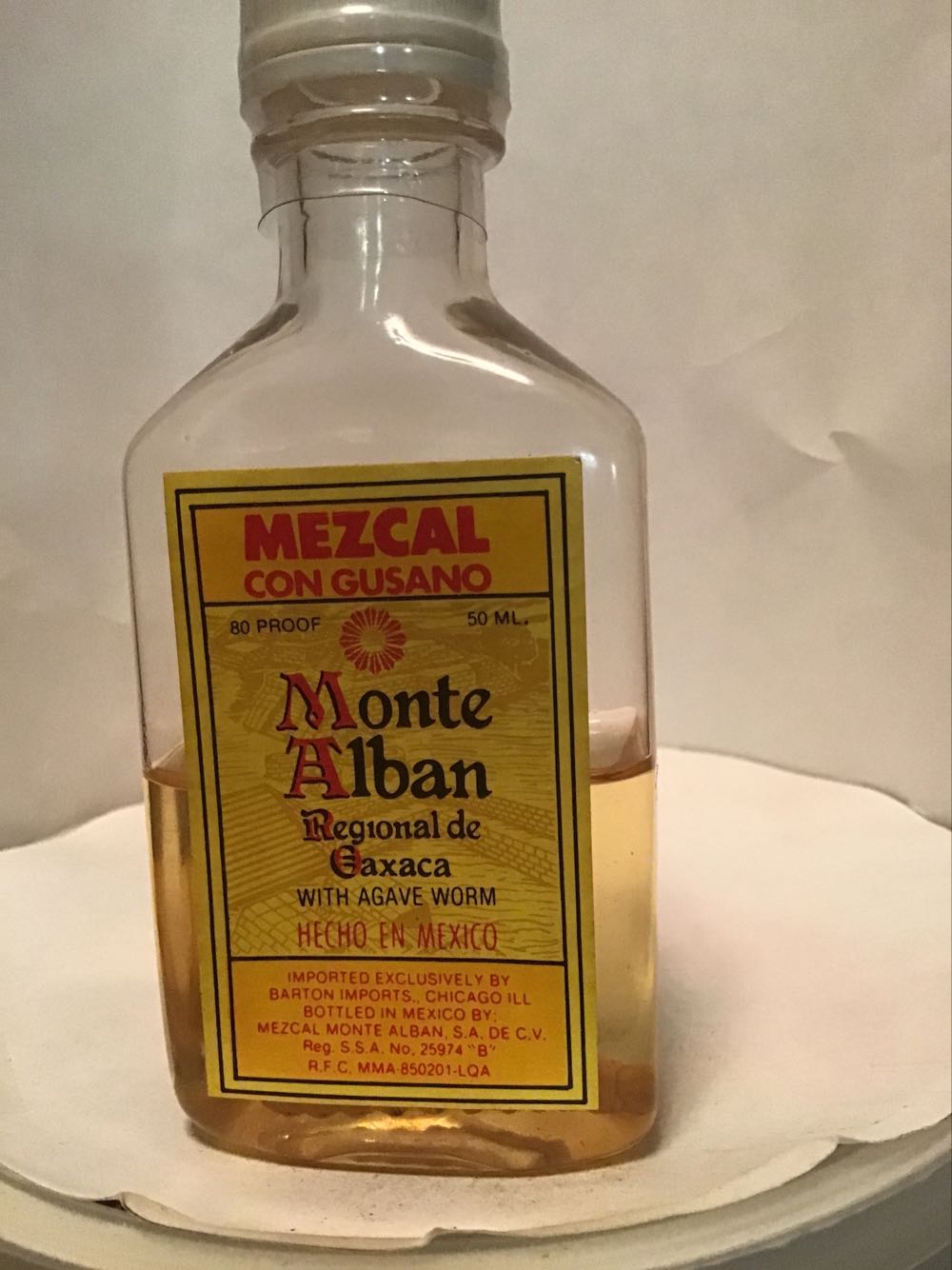 Monte Alban Mezcal & Tequila - Gaxaca (50 FL OZ) alcohol collectible - Main Image 4