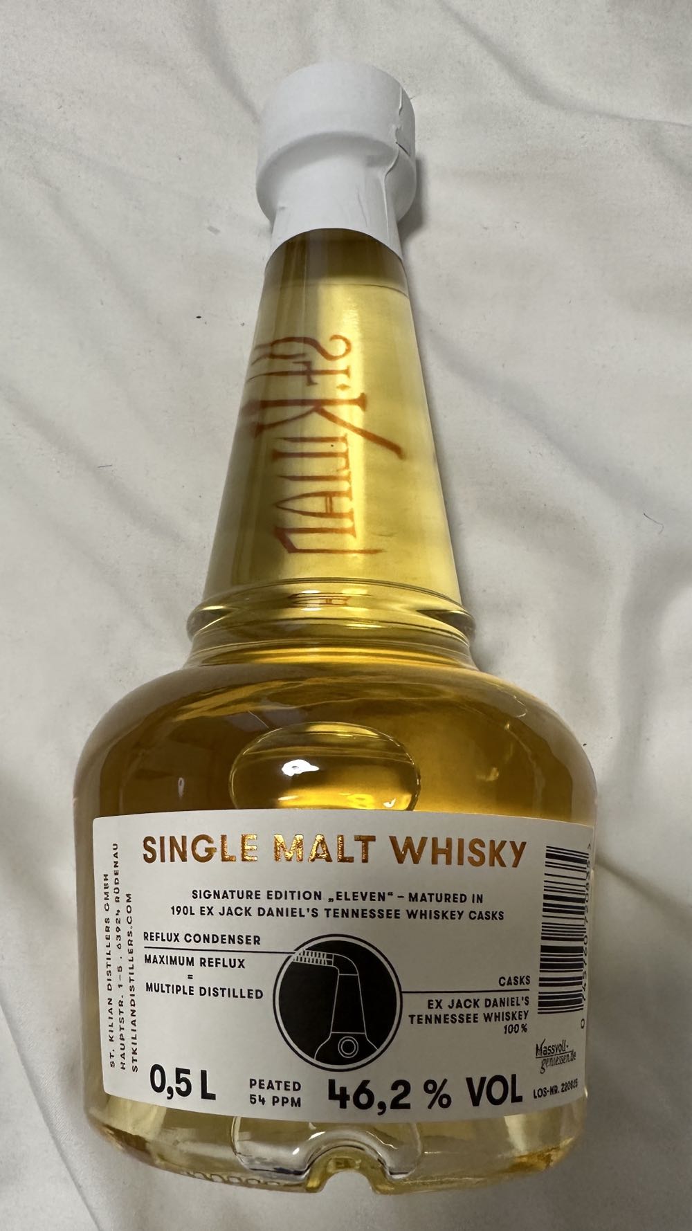 St.Kilian Whisky 11 - St. Kilian Distillers GmbH (0,5 L) alcohol collectible - Main Image 2