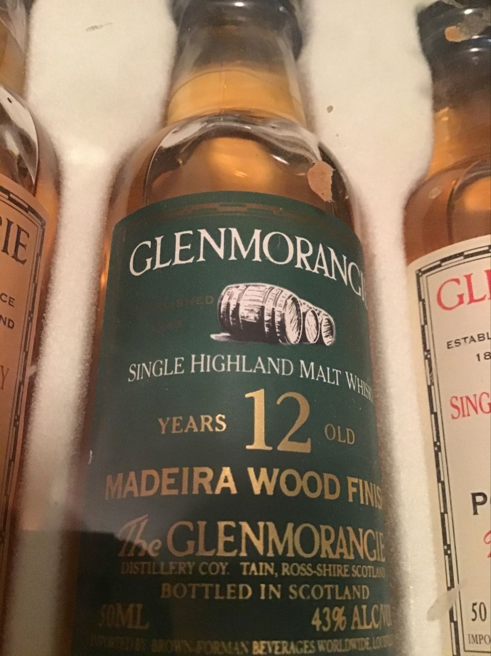 Glenmorangie 10 Yr. & Sherry Wood & Madeira Wood & Port Wood - The Glenmorangie Distillery (50 mL) alcohol collectible - Main Image 3
