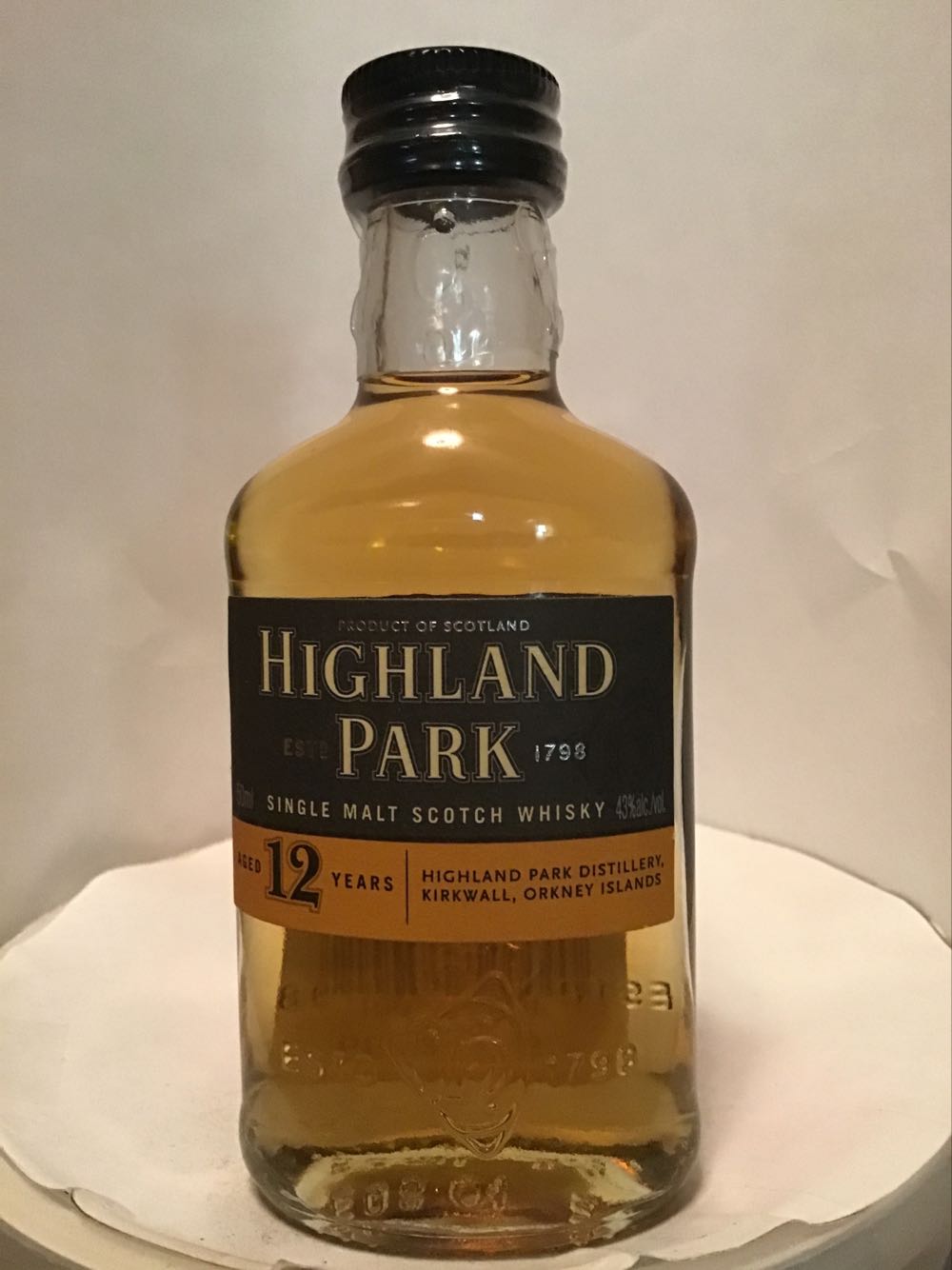 Highland Park - James Grant & Co. (50 mL) alcohol collectible - Main Image 2
