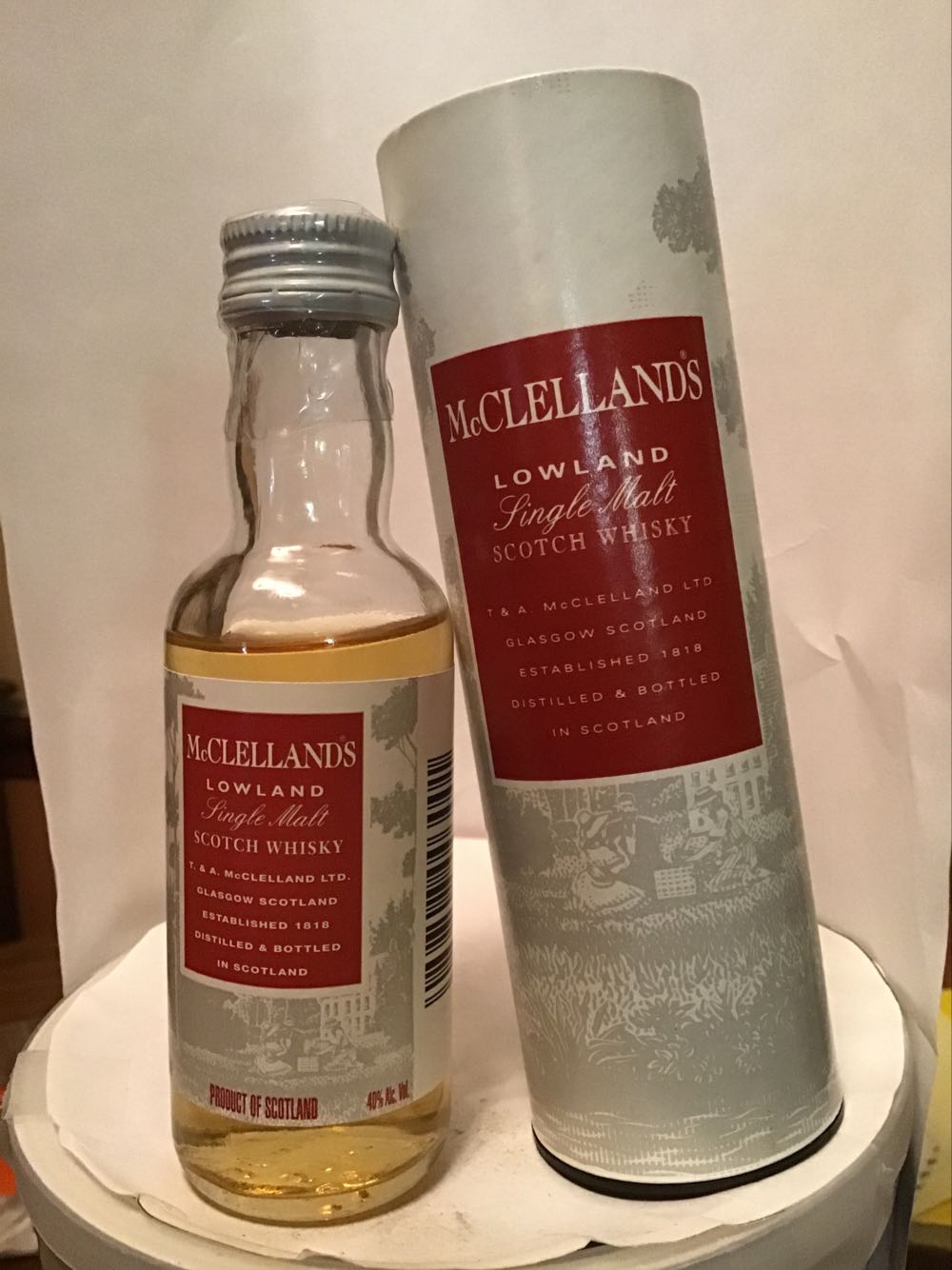 McCelland’s Highland & Islay & Lowland - T & A McClelland Limited (50 mL) alcohol collectible - Main Image 2