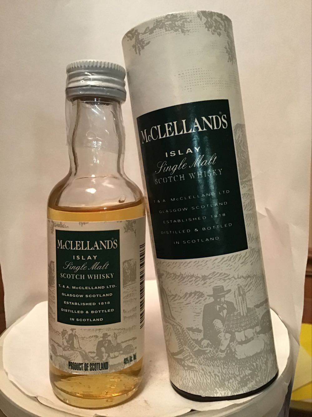 McCelland’s Highland & Islay & Lowland - T & A McClelland Limited (50 mL) alcohol collectible - Main Image 3