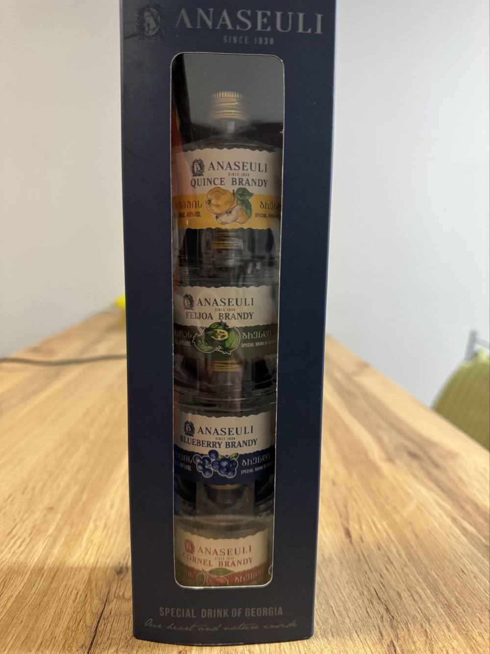 Anaseuli Quince Brandy  (50 mL) alcohol collectible [Barcode 4860117620203] - Main Image 2