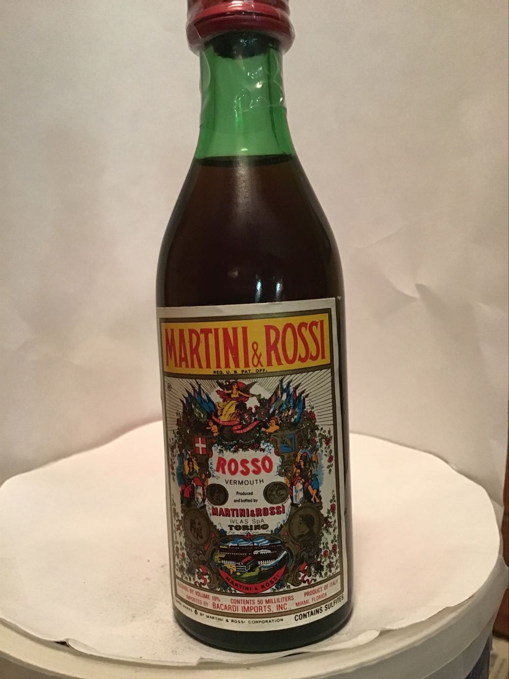 Martini & Rossi  Torino & Rosso - Martini & Rossi, Turin, Italy (50 mL) alcohol collectible - Main Image 2