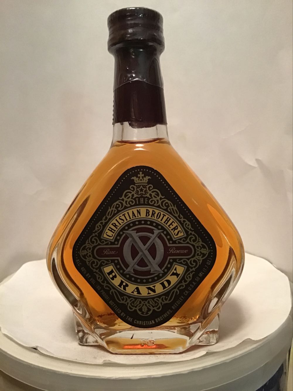 Christian Brothers Frost White & Brandy & Honey & XO - CB Vinyards (50 mL) alcohol collectible - Main Image 4