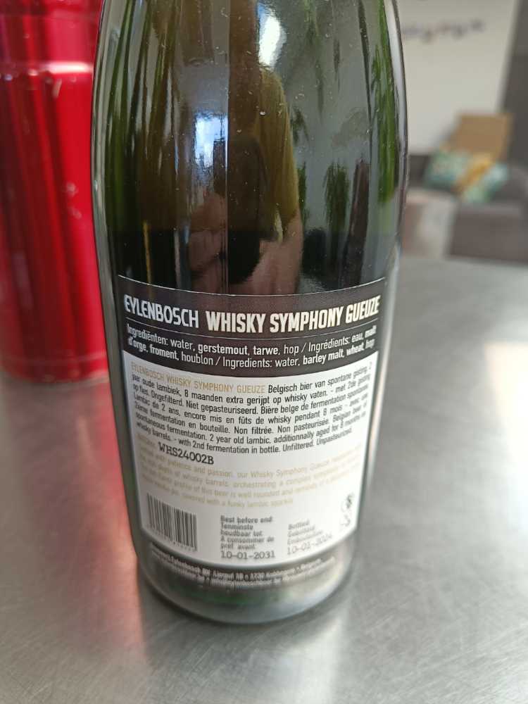 2031 Eylenbosch Whisky Symphony Gueuze 2024 - Eylenbosch (750 mL) alcohol collectible - Main Image 2