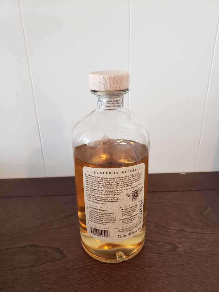 The Herb Garden Pink Elderflower Jasmine & Juniper Gin 750ml American Northwest Distributors - Secret Garden (750 mL) alcohol collectible [Barcode 892032001014] - Main Image 2