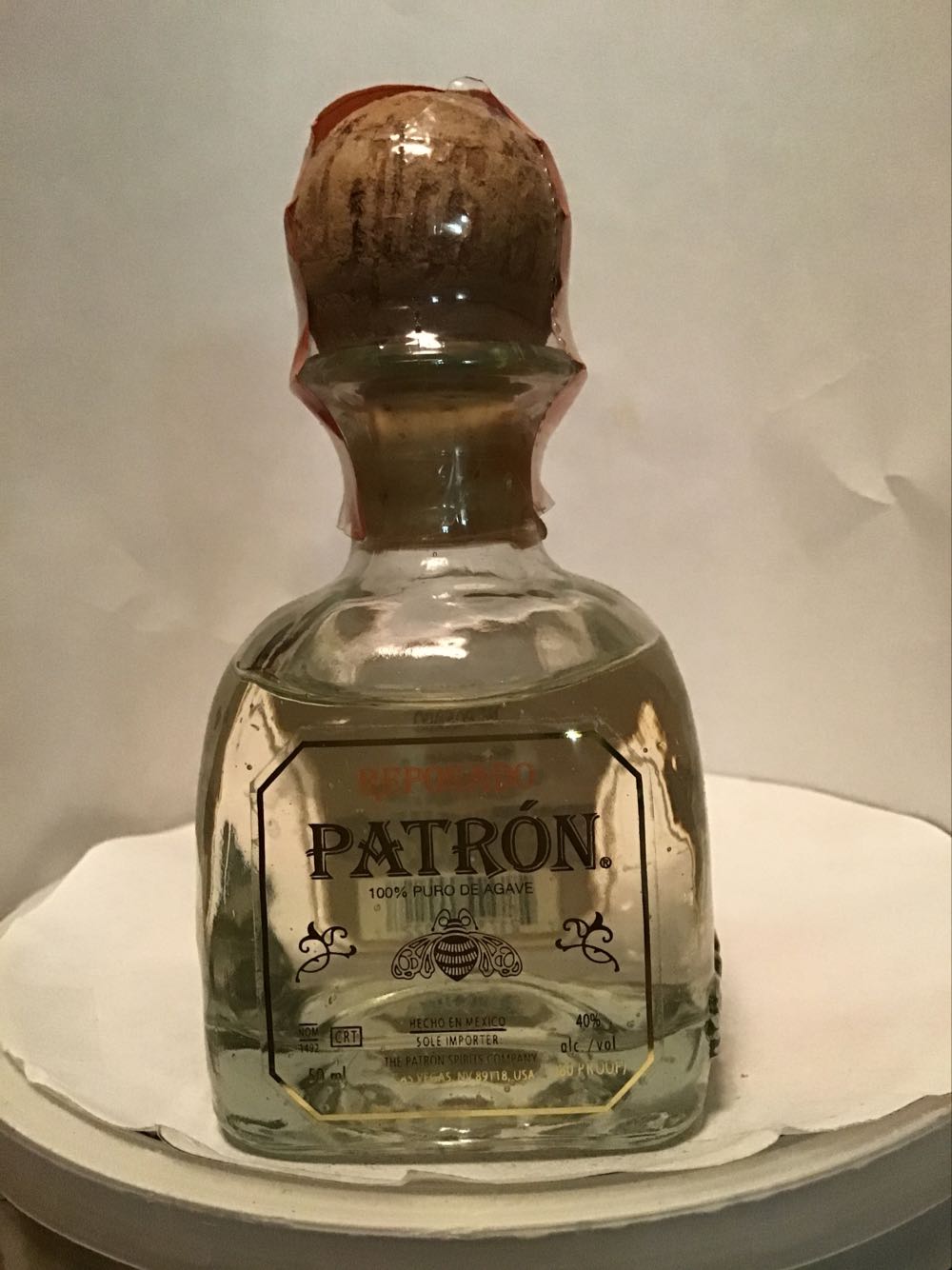 Patron Silver & Reposado - Patron Spirits Co. (50 mL) alcohol collectible - Main Image 2