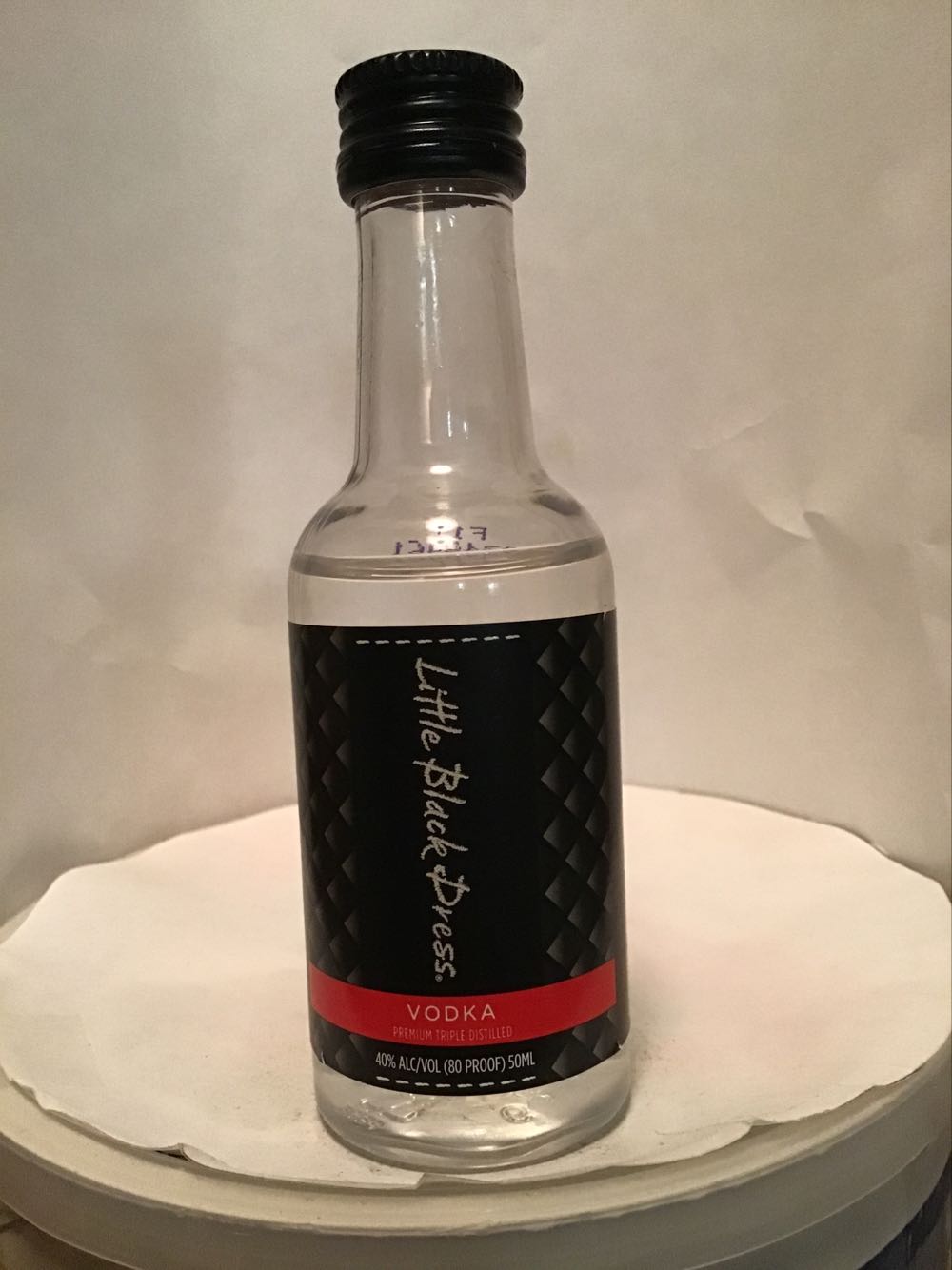 Little Black Dressblueberry Pomegranate & Pineapple Honey & Black Cherry & Vodka - Brown Forman (50 mL) alcohol collectible - Main Image 4